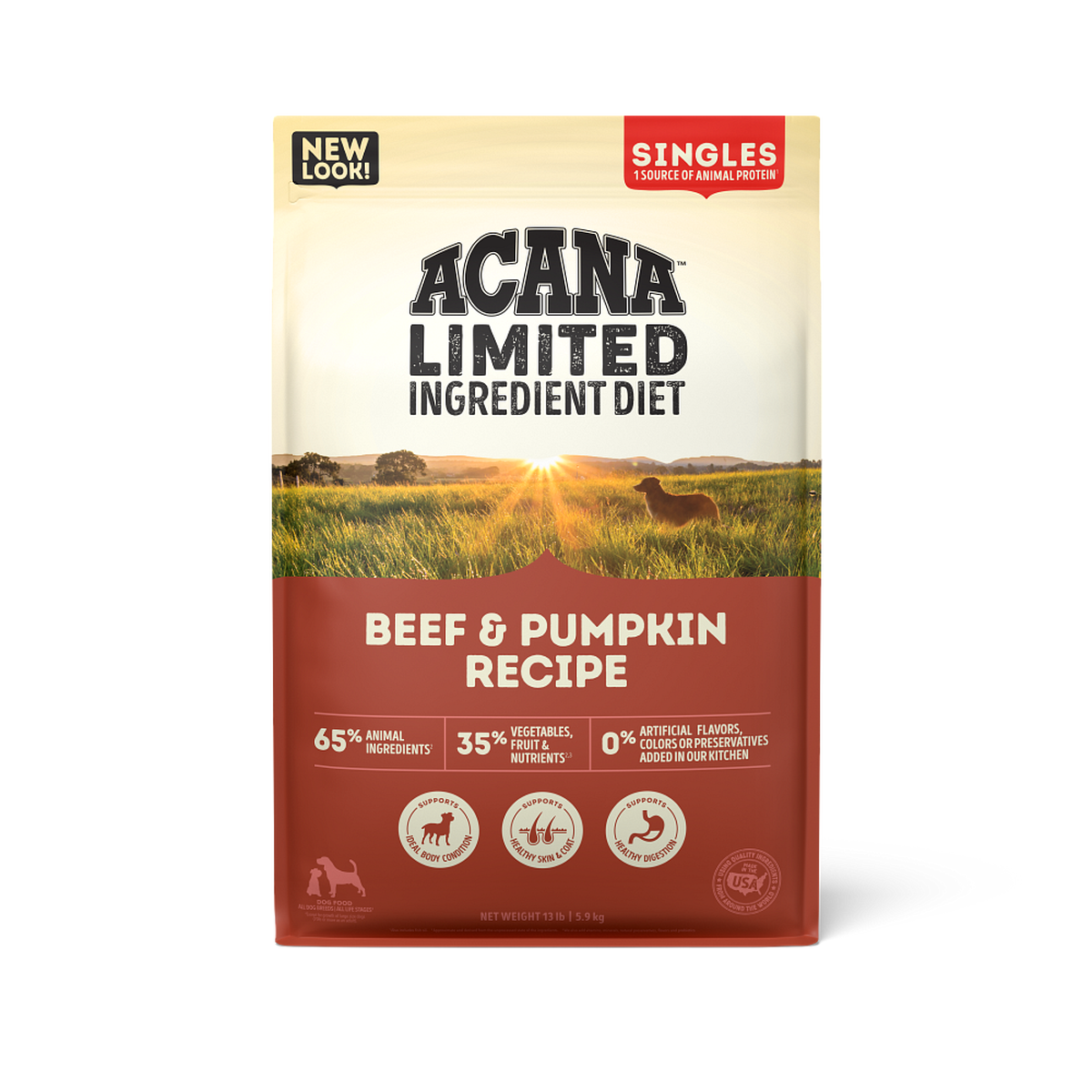 Beef & Pumpkin Recipe, Singles LID | ACANA USA Beef & Pumpkin Recipe, Singles LID | ACANA USA